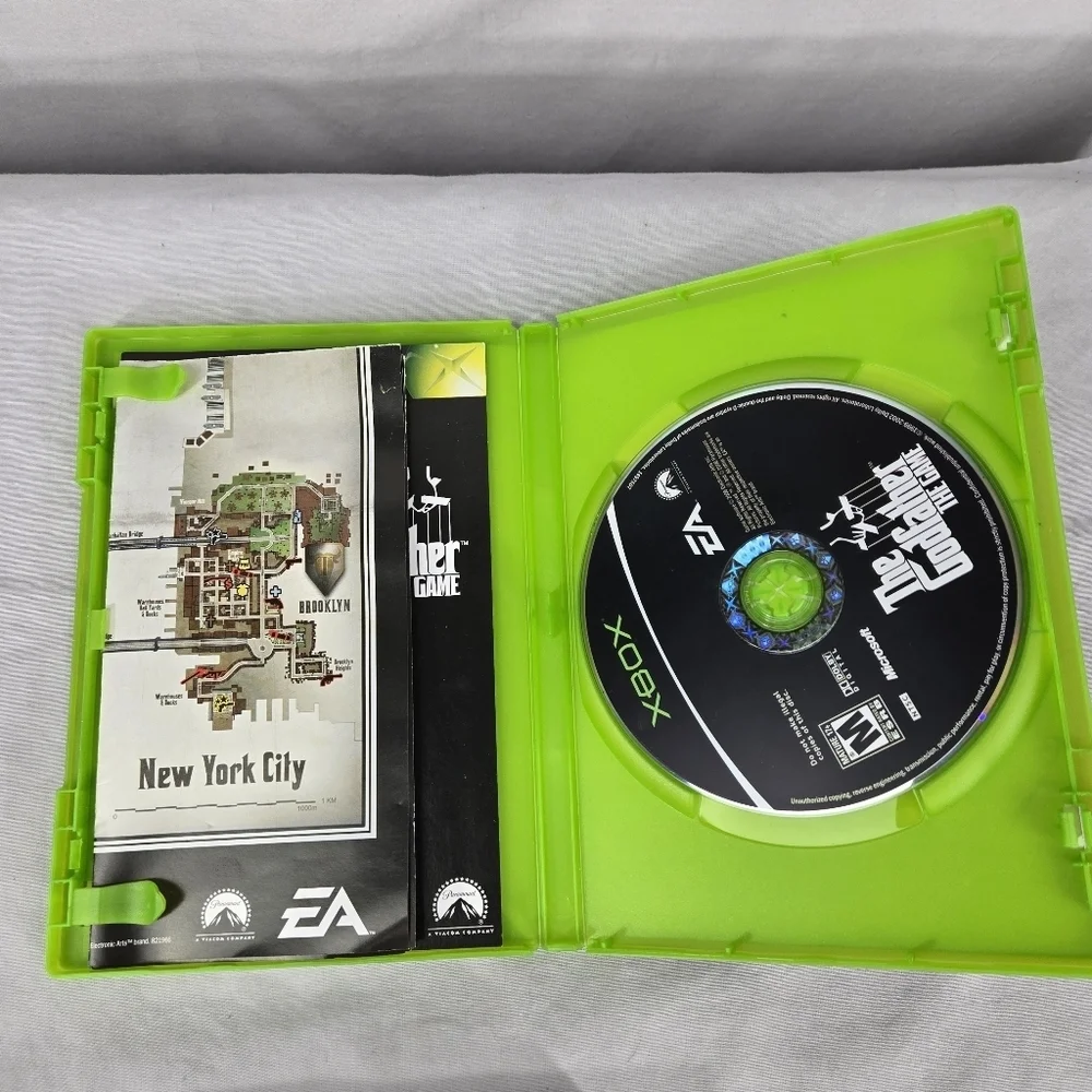 Xbox Orginal The Godfather Video Game Works
